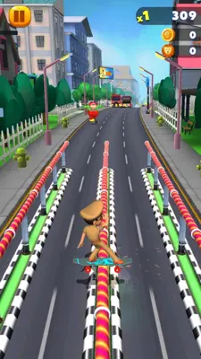 Little Singham Super Skater android App screenshot 2