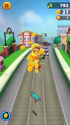 Little Singham Super Skater android App screenshot 4